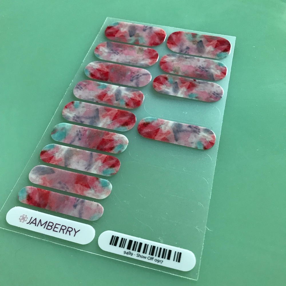 Partial Jamberry Show Off Nail Wraps - Picture 1 of 1
